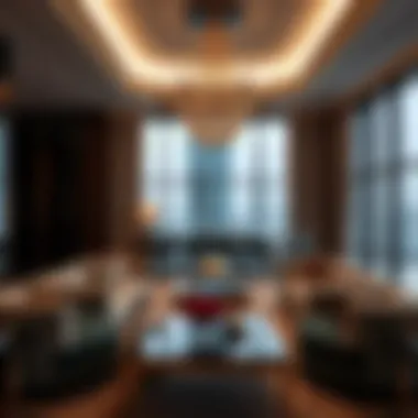 Opulence Redefined: Interior Elegance Interior design of a high-end apartment in Burj Khalifa