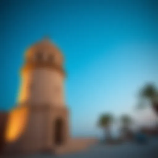 Historic wind tower in Al Bastakiya