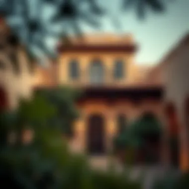 Architectural Beauty of a Courtyard House Traditional courtyard house in Al Bastakiya