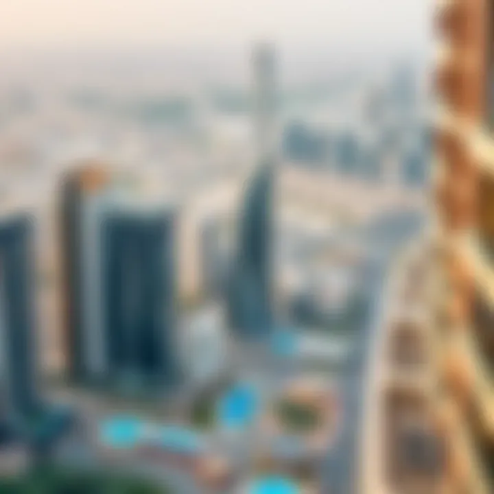 Overview of Business Bay showcasing Executive Tower G's strategic location