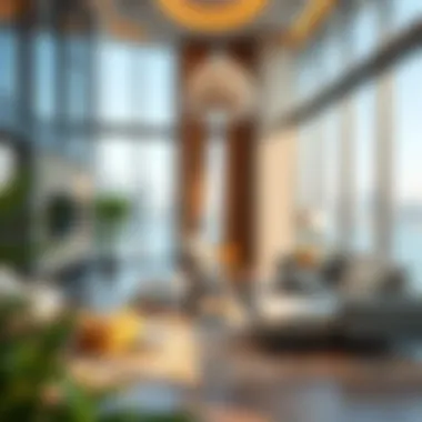 Opulent Interiors of Marina Terrace Tower Luxurious living space within Marina Terrace Tower