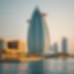 Stunning architectural view of One Palm Jumeirah