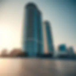 Stunning exterior view of Silverene Tower showcasing its unique architectural design