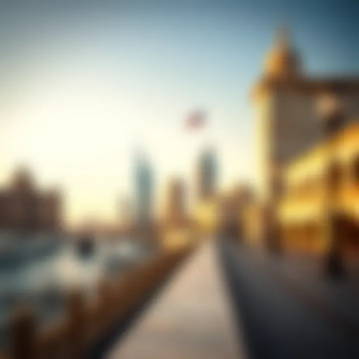Architectural marvels lining the Corniche