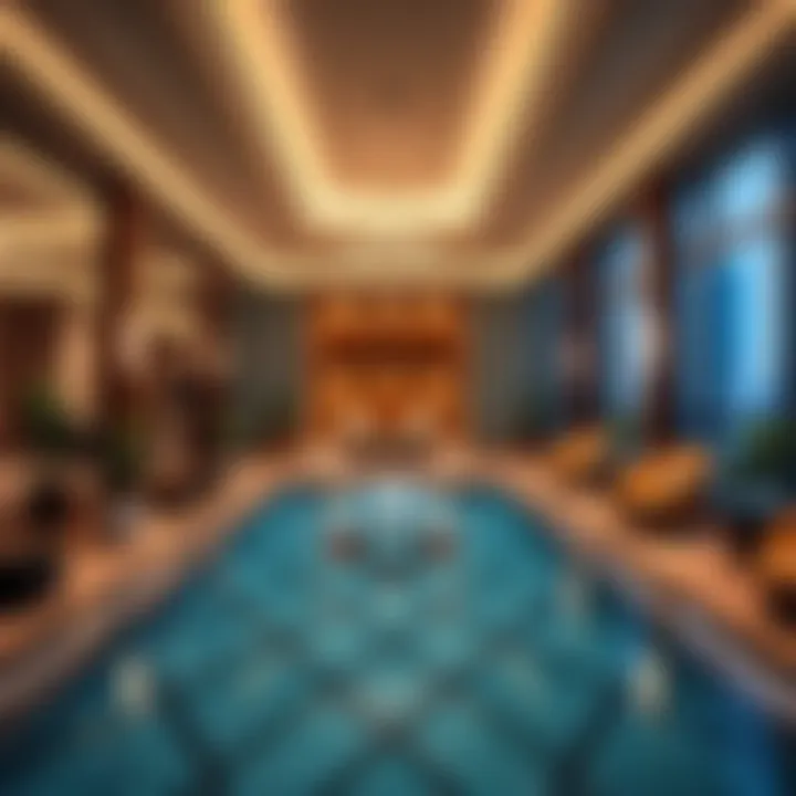 Luxury amenities and recreational areas available at the Opera Grand