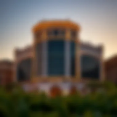 Opera Grand Exterior at Sunset Stunning exterior view of the Opera Grand at sunset showcasing its architectural beauty