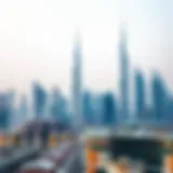 A stunning skyline view of Dubai showcasing modern architecture