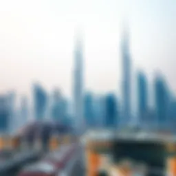 A stunning skyline view of Dubai showcasing modern architecture