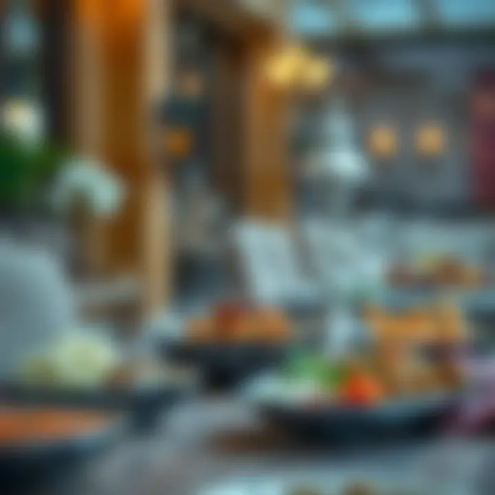 Traditional dishes served for Iftar
