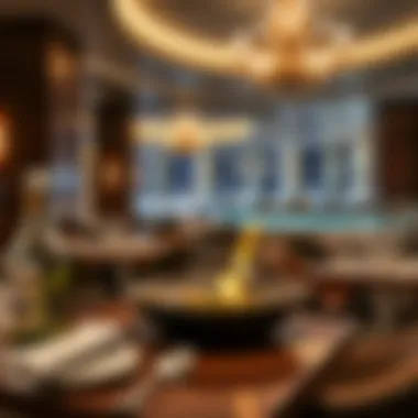 Gourmet Dining at InterContinental Dubai Marina Exquisite dining experience at the hotel's restaurant