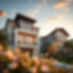 Elegant architectural design of Regency Creek Heights residences