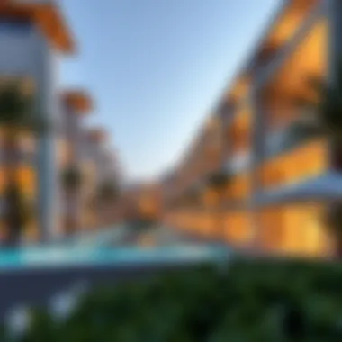 Modern Architectural Design Modern architectural design of Rivana residences