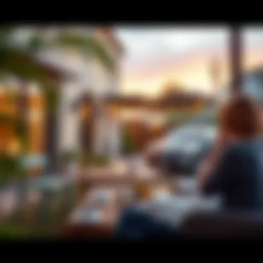 Lifestyle imagery depicting Bay Area living and community engagement